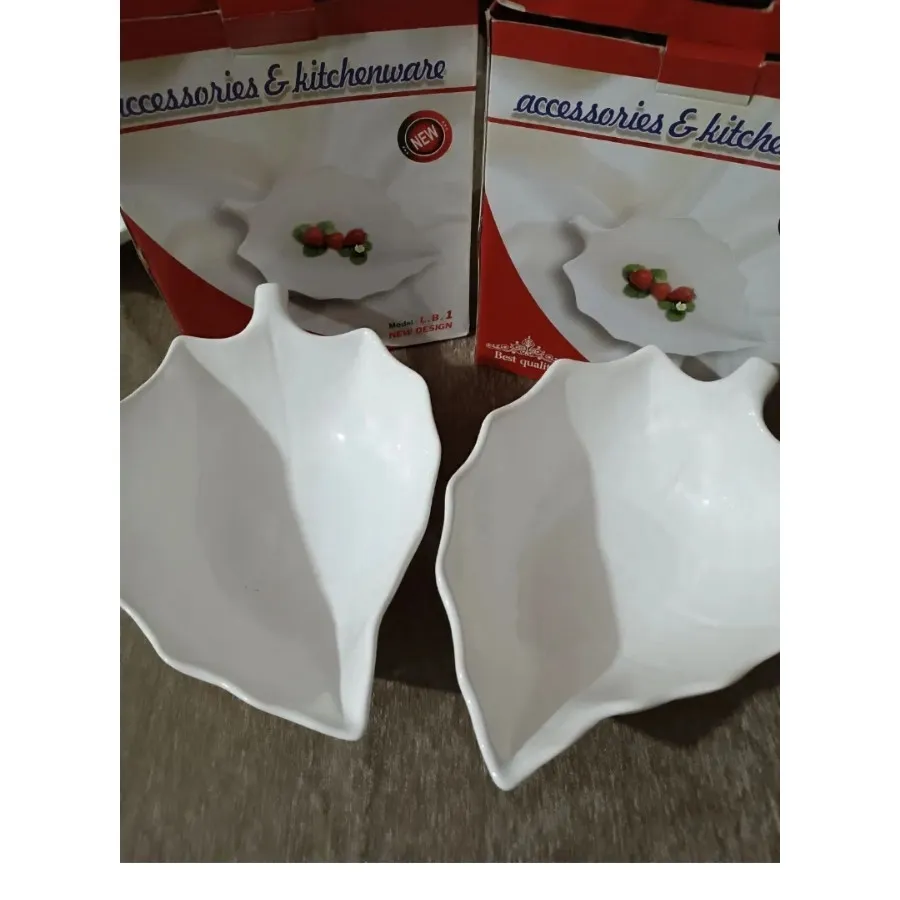 ظرف سفید سرامیکی