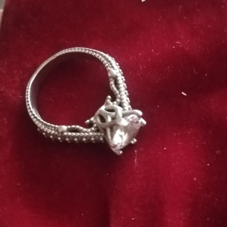 انگشتر تک نگین نقره