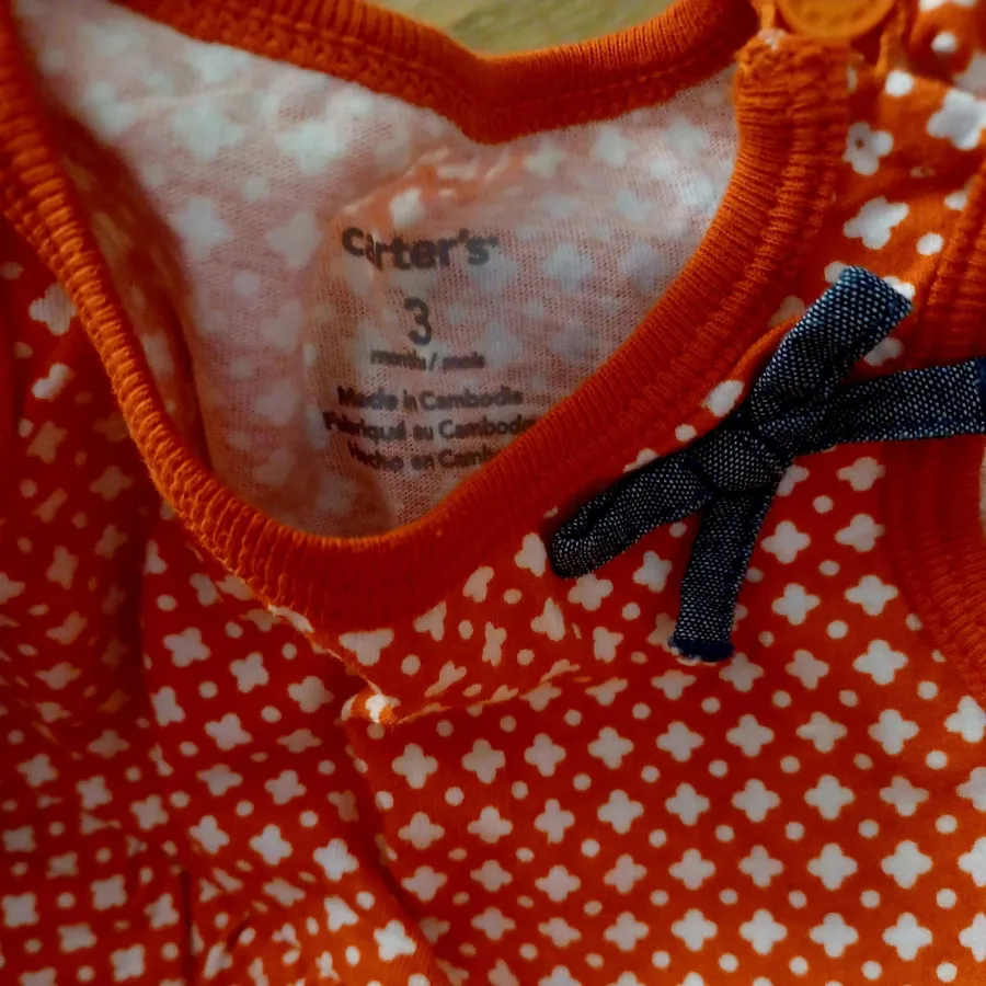 پیراهن نوزادی خارجی