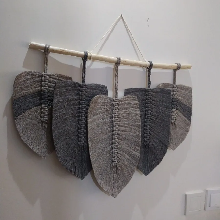 دیوارکوب مکرومه