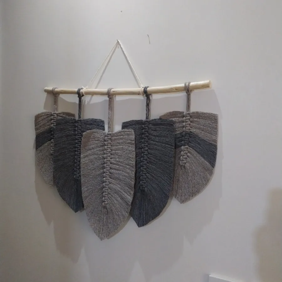 دیوارکوب مکرومه