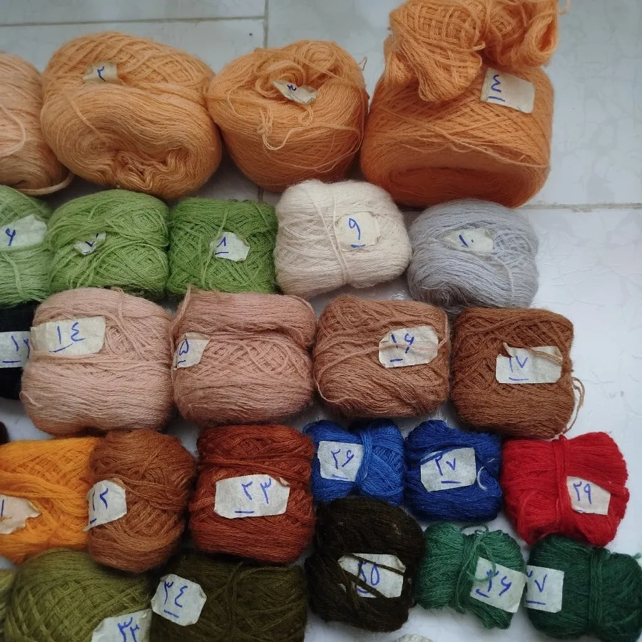 نخ قالی و تابلو فرش