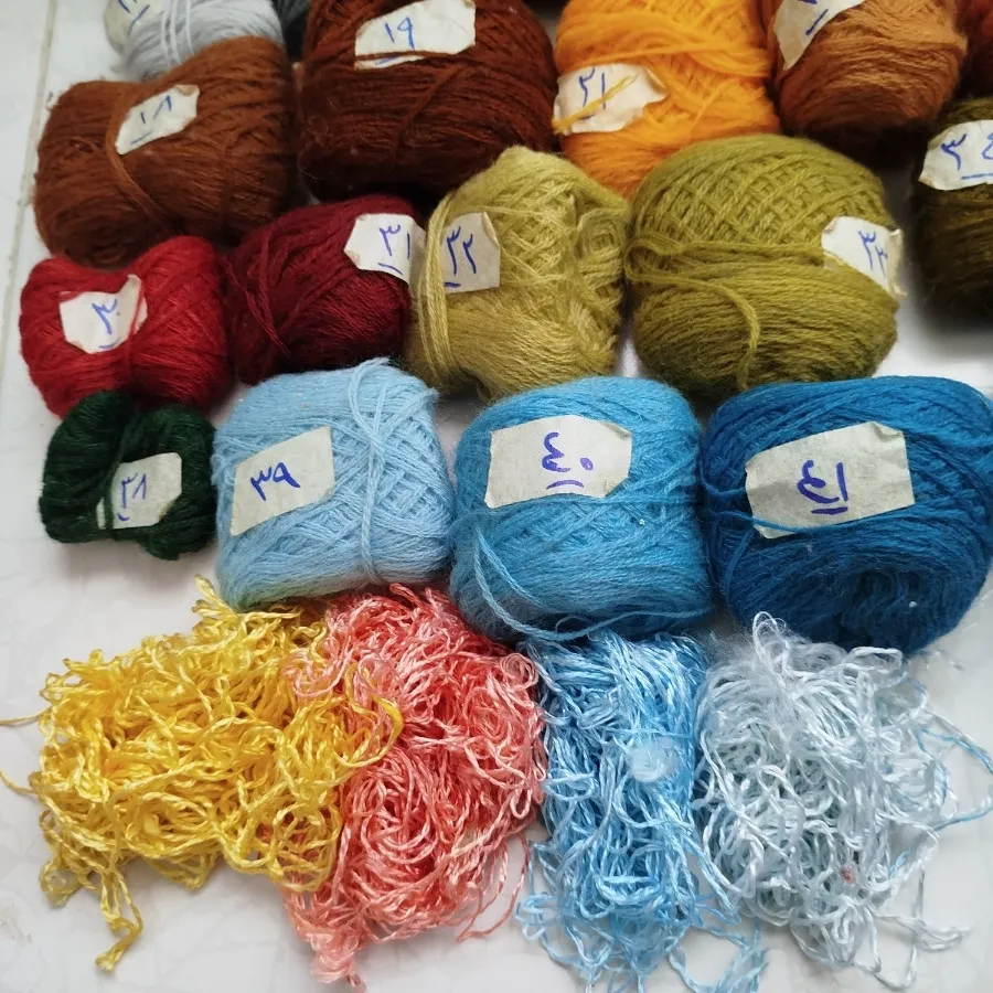 نخ قالی و تابلو فرش