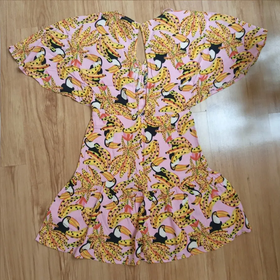 پیراهن کوتاه نخی