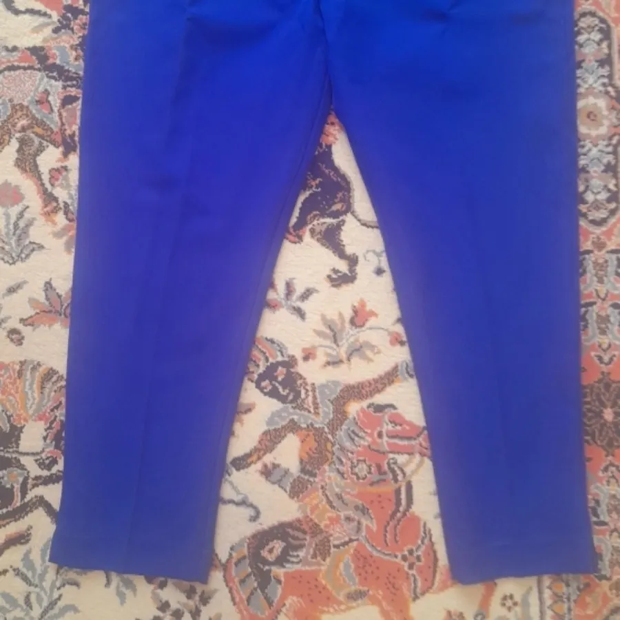 شلوار آبی کاربنی