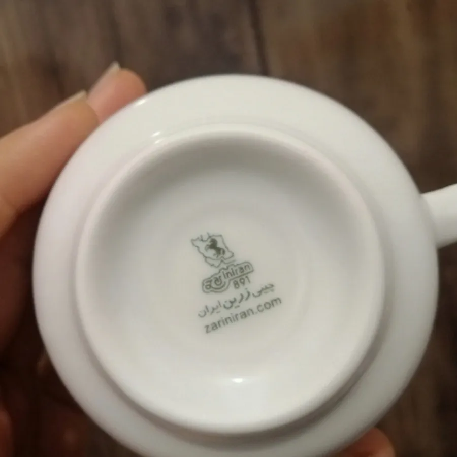 فنجان چای خوری چینی زرین