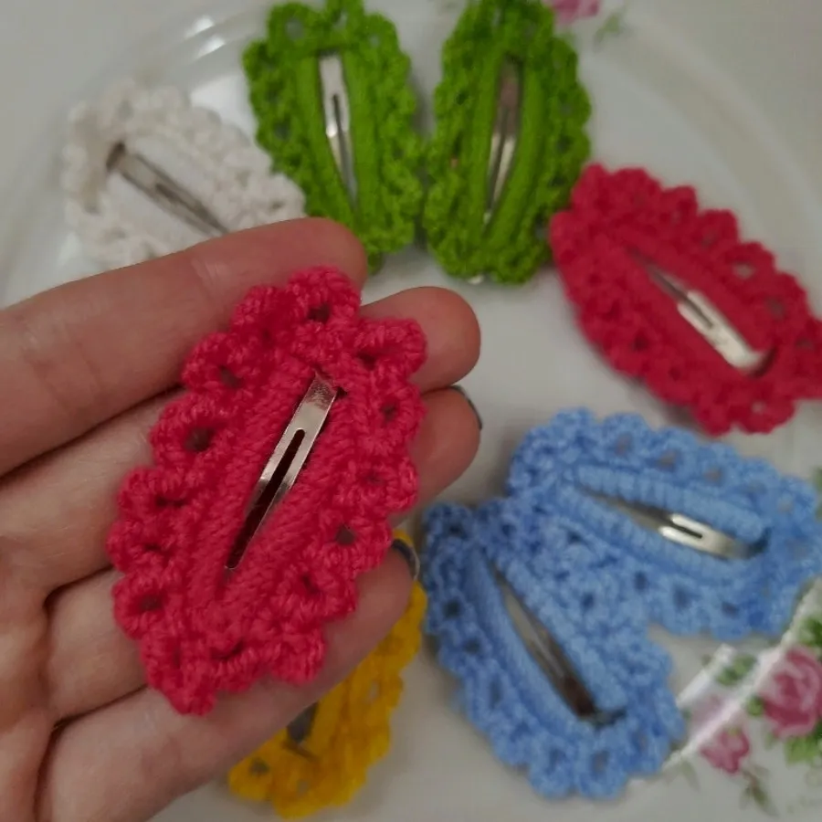 گیره مو  بافتنی