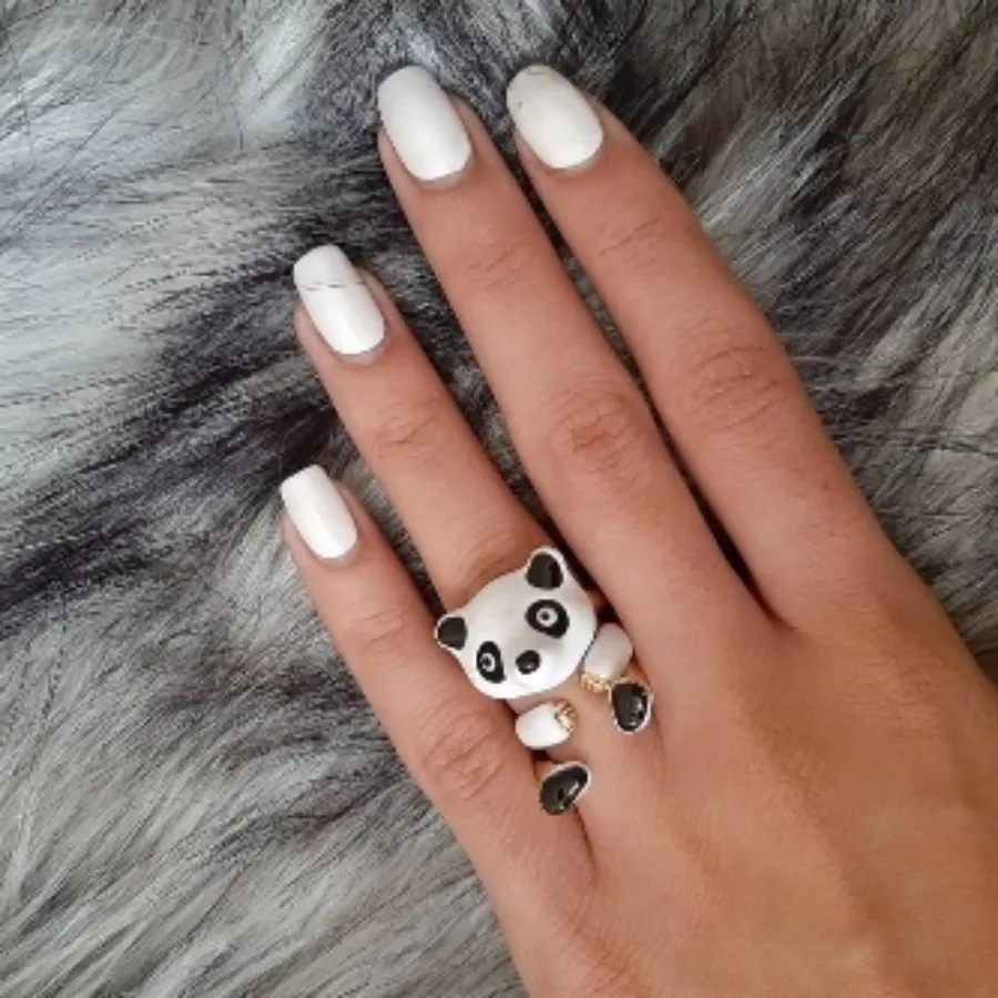 انگشتر مدل پاندا سه عددی