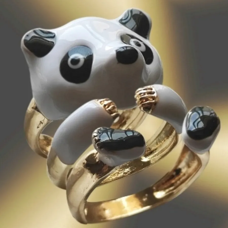 انگشتر مدل پاندا سه عددی