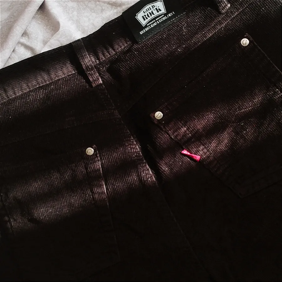 شلوار مخمل کبریتی خارجی