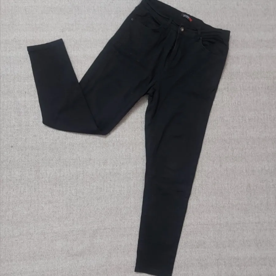 شلوار کتان مشکی