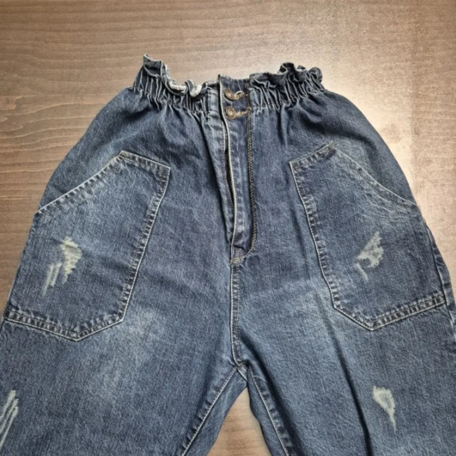 شلوار جین مام استایل