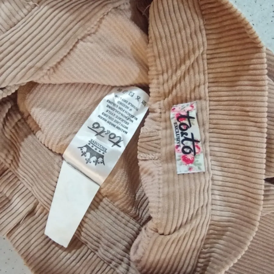 شلوار مخمل توتو