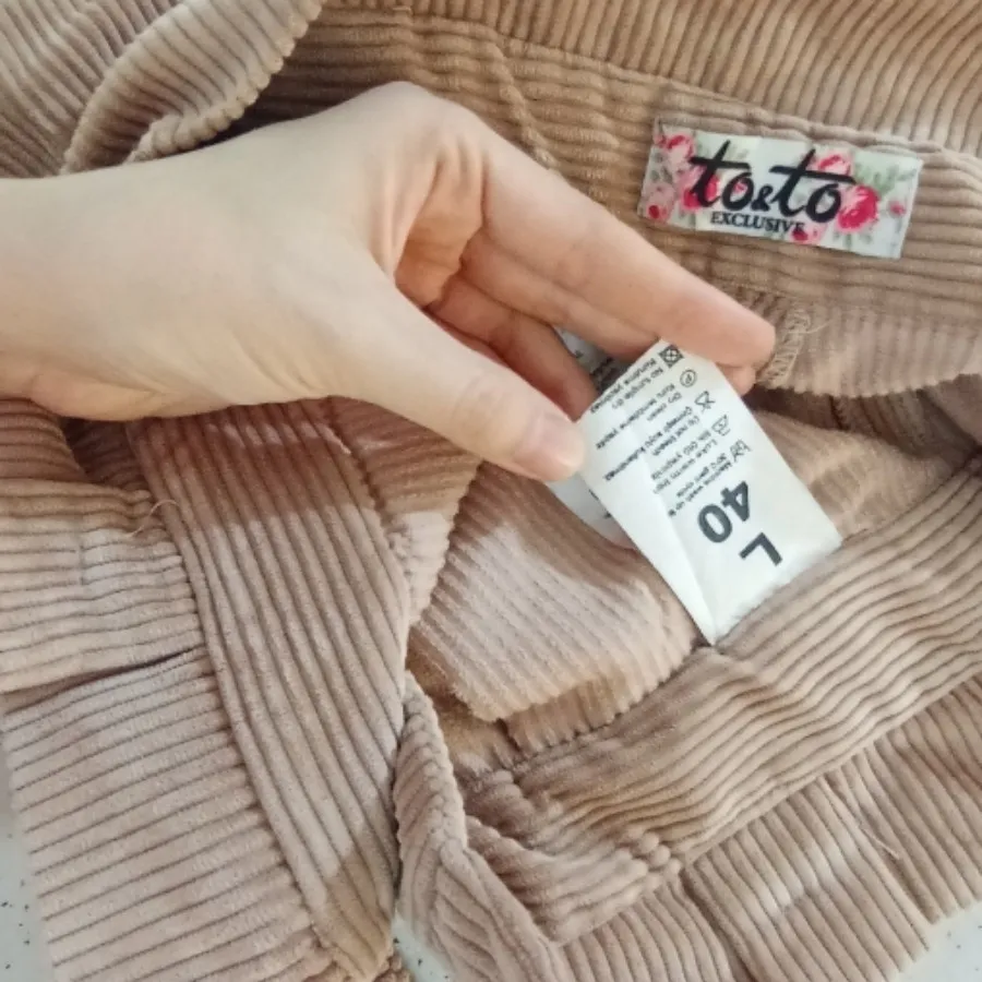 شلوار مخمل توتو