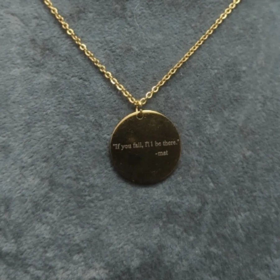 گردنبند استیل رنگ ثابت