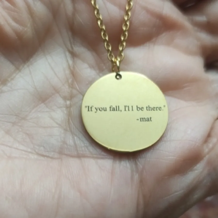 گردنبند استیل رنگ ثابت