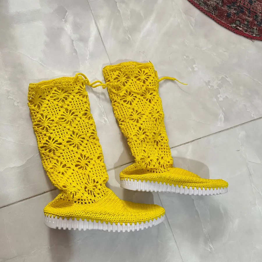 کفش قلاب بافی