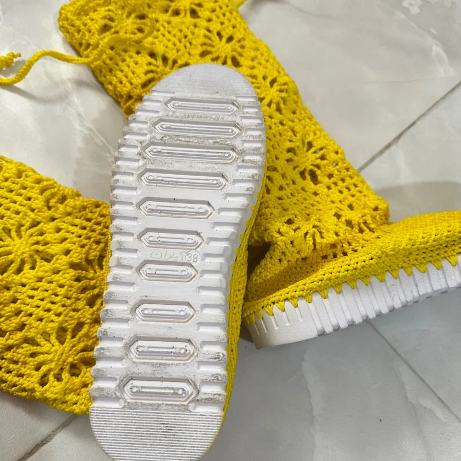 کفش قلاب بافی