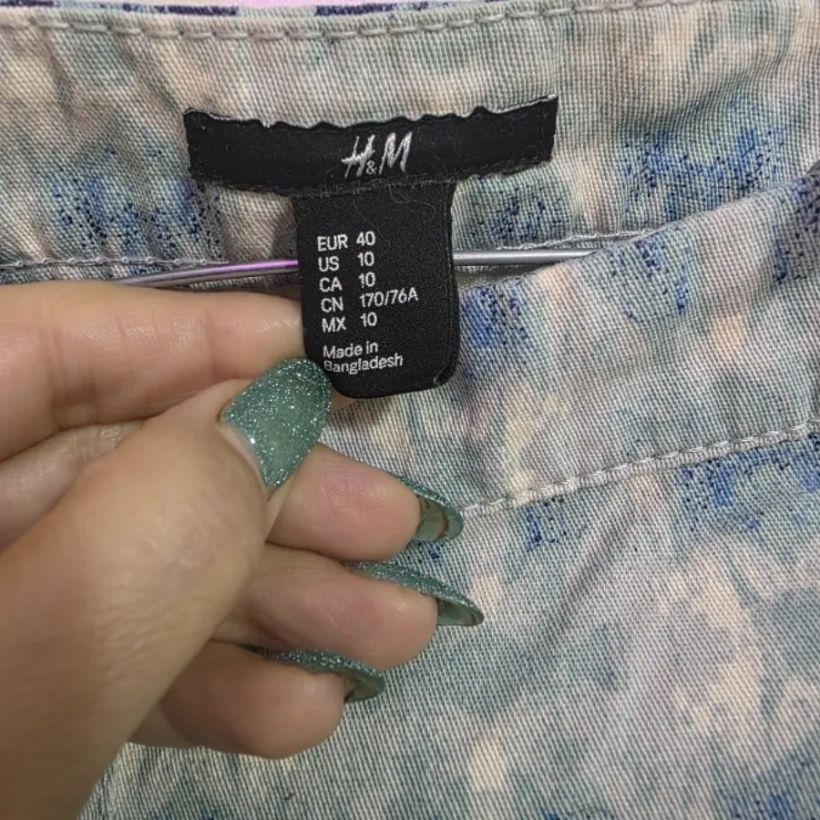 شلوار ترک کتان اچ اند ام