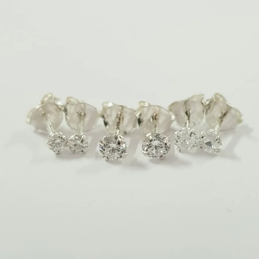 پک گوشواره گلگوش نقره 925