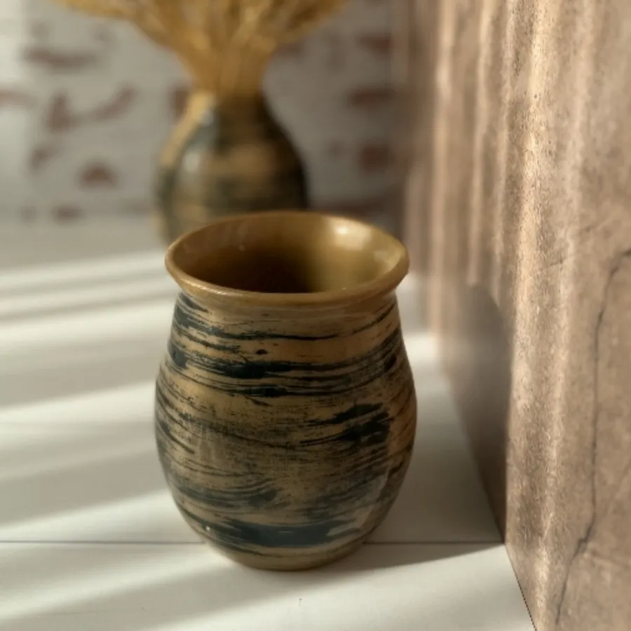 گلدان سفالی دست ساز