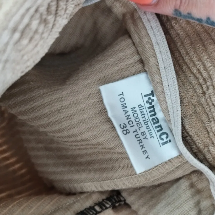 شلوار مخمل کبریتی