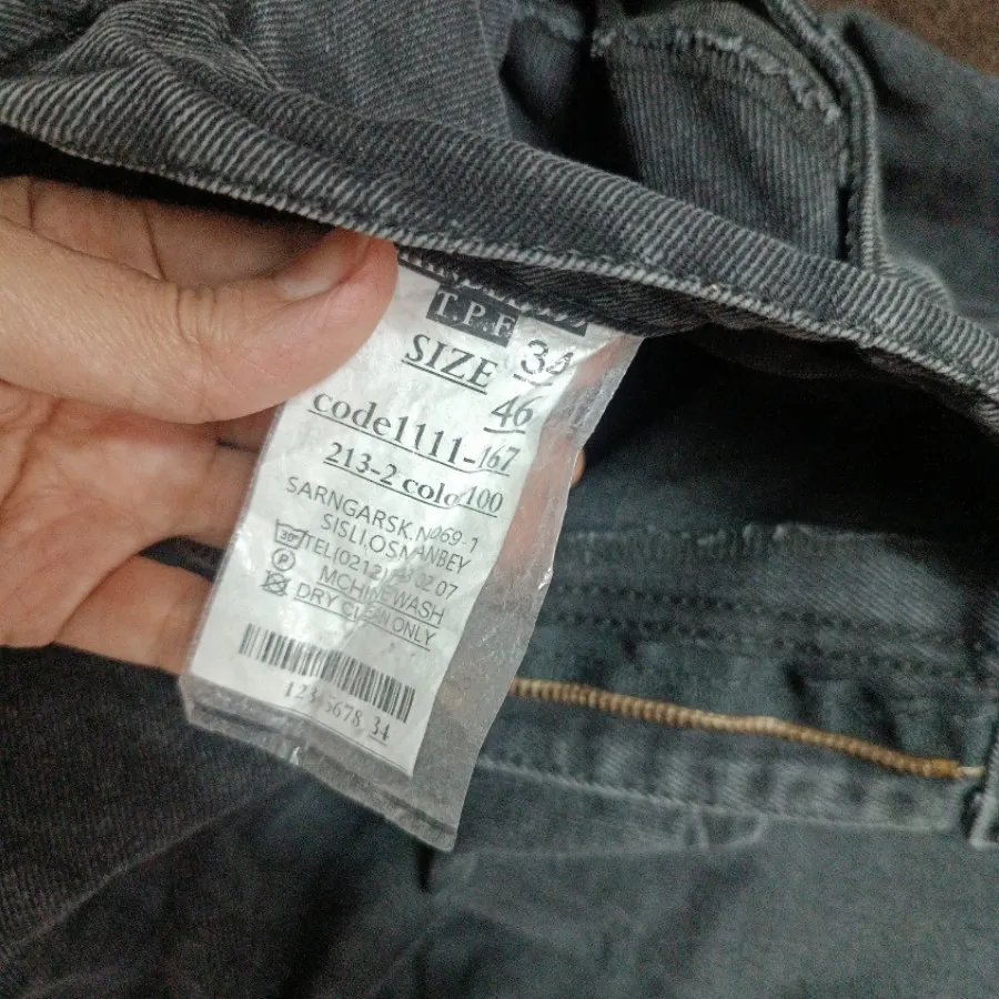 شلوار جین زغالی