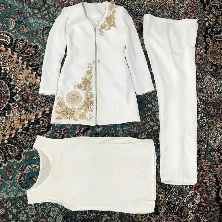 ست کت و شلوار عروس