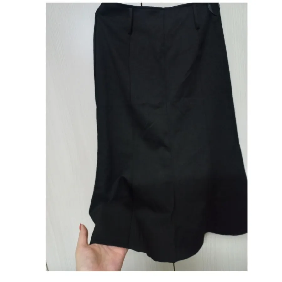 دامن کلوش مشکی مجلسی