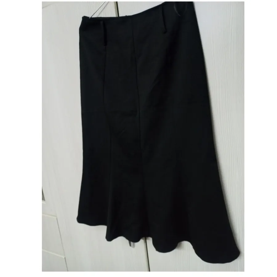 دامن کلوش مشکی مجلسی