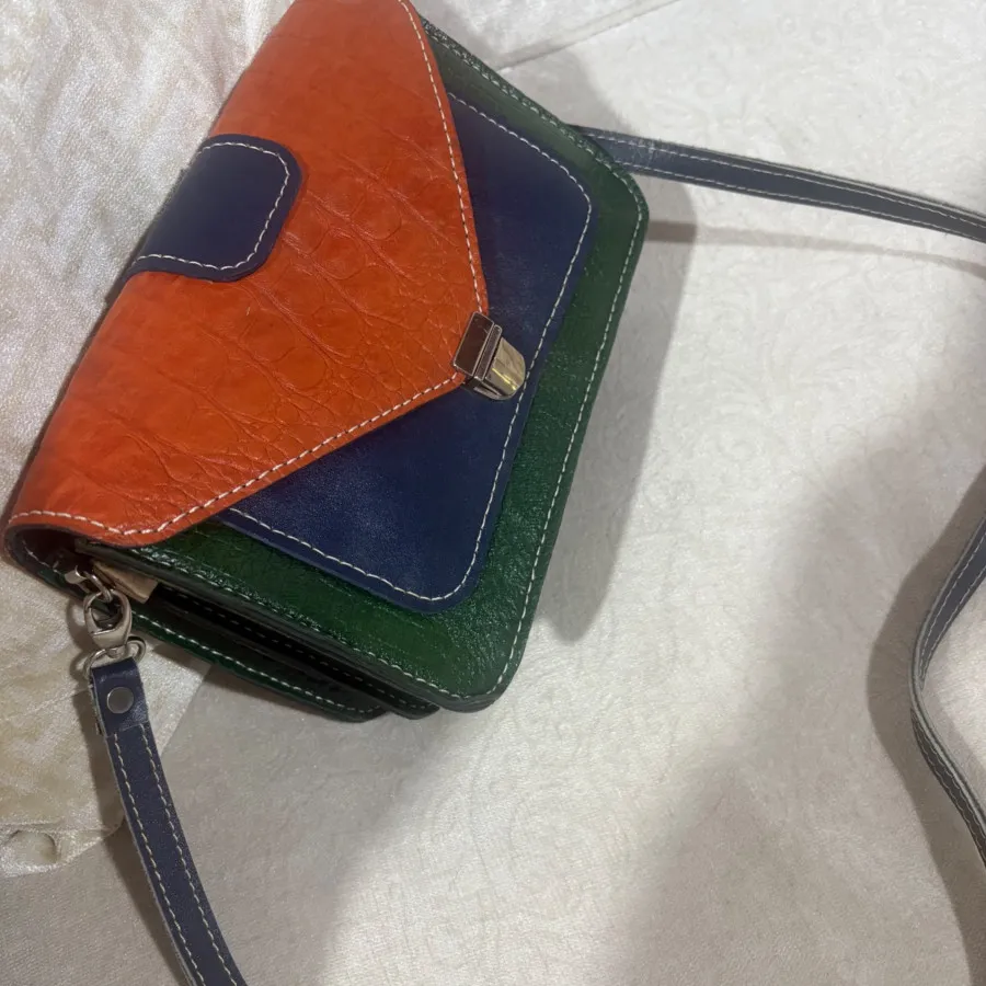 کیف چرم دست دوز