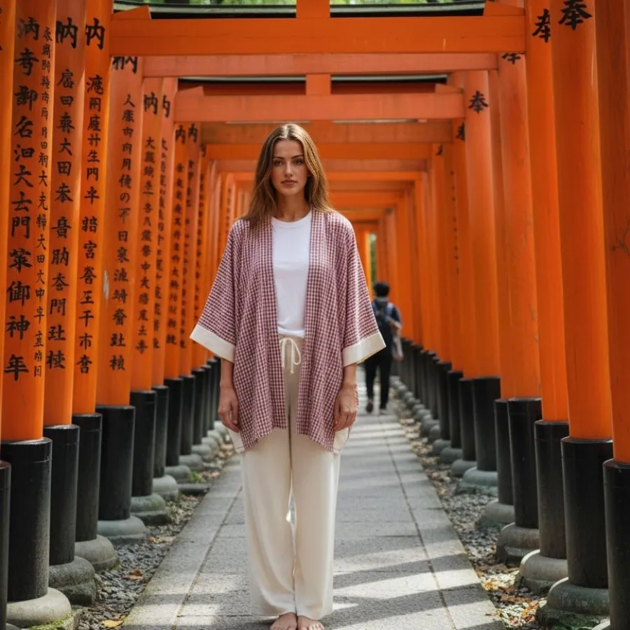 ست پانچ و شلوار