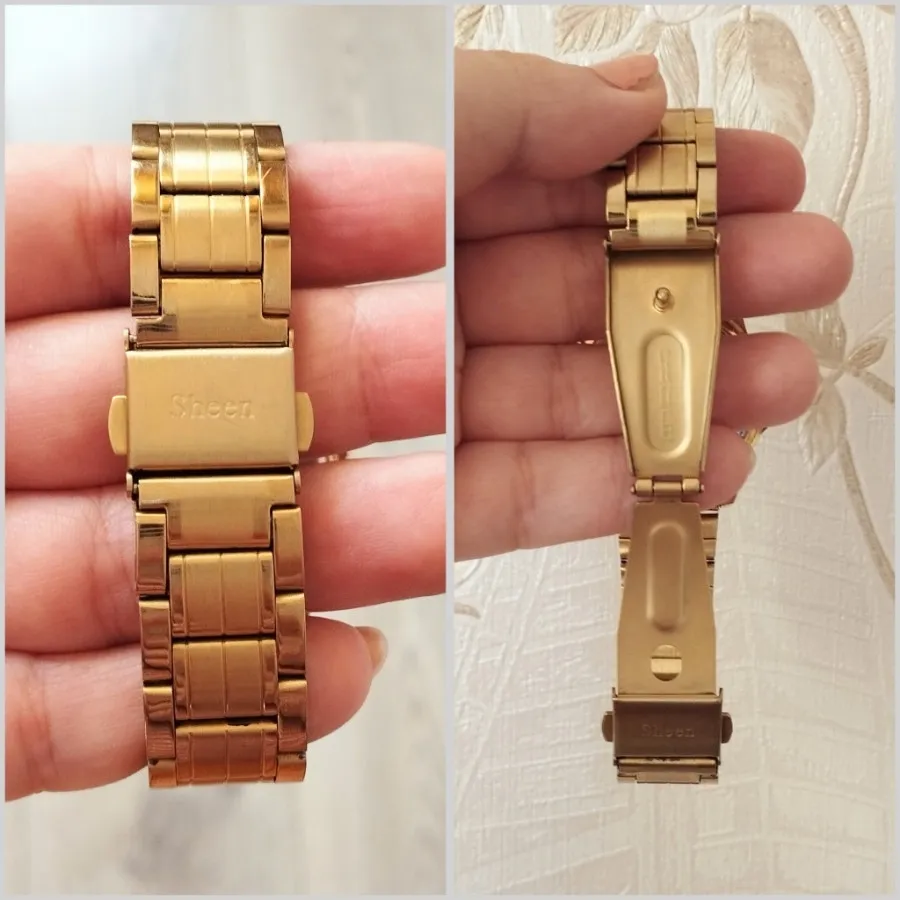 ساعت کاسیو استیل فول نگین