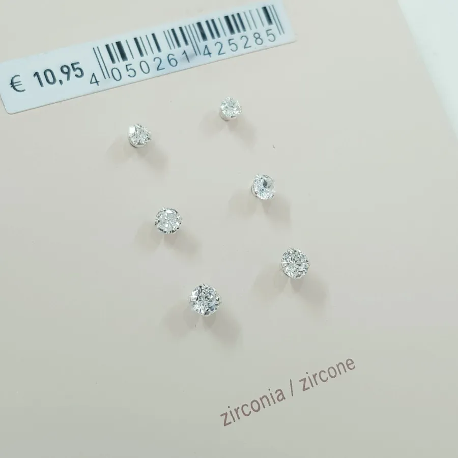 پک گوشواره گلگوش نقره 925