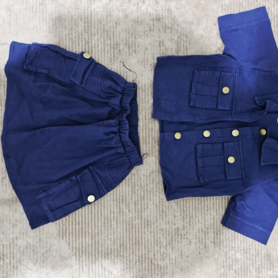 کراپ دامن جین دخترانه