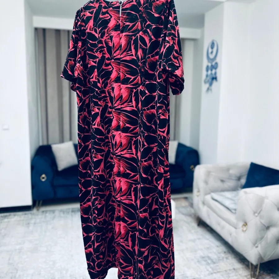 پیراهن حریر بلند نو