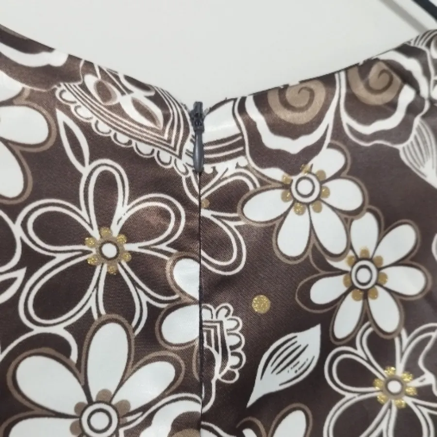 پیراهن مجلسی ساتن ترک