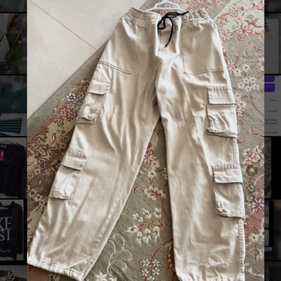 شلوار کارگو‌کتان ترک