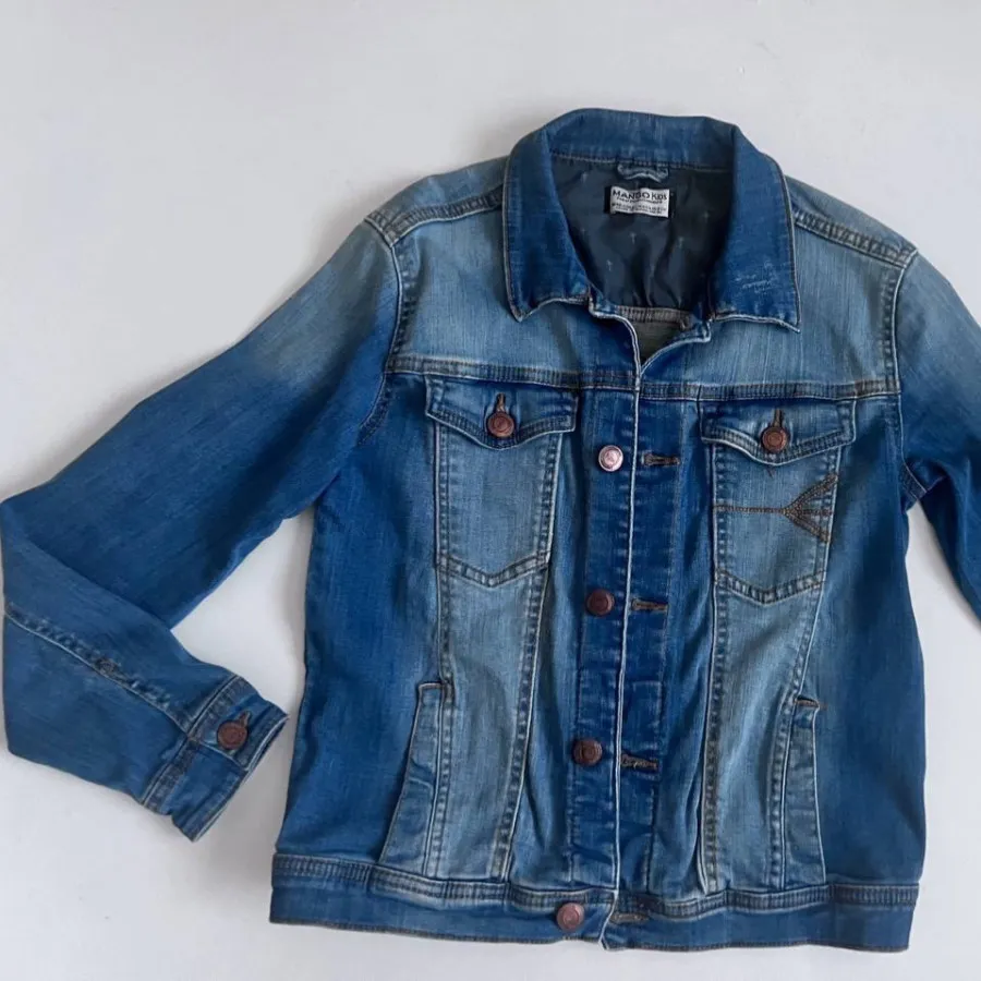 کاپشن جین mango