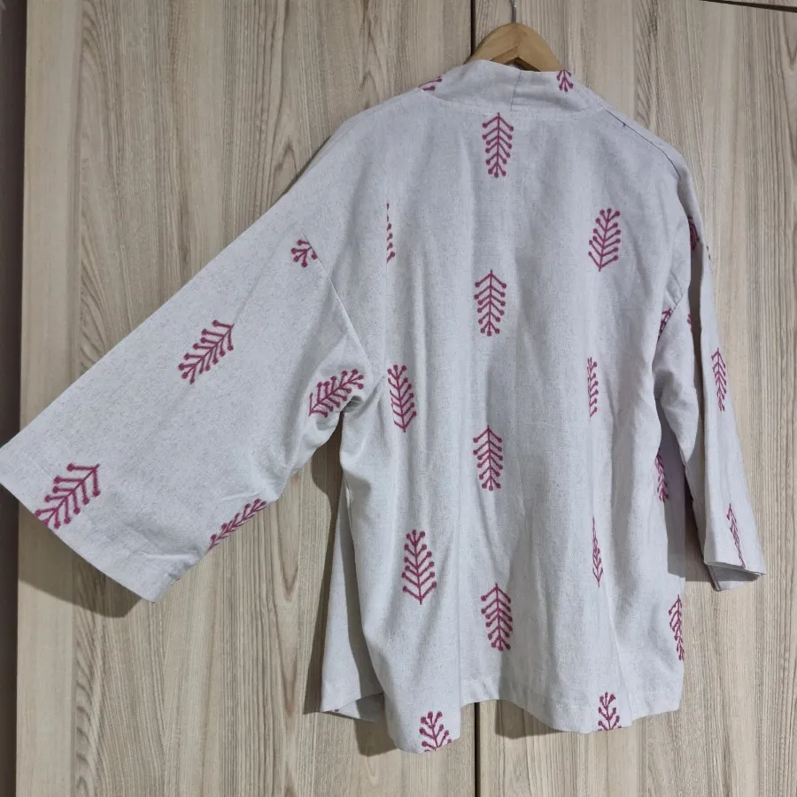 مانتو لینن و شال