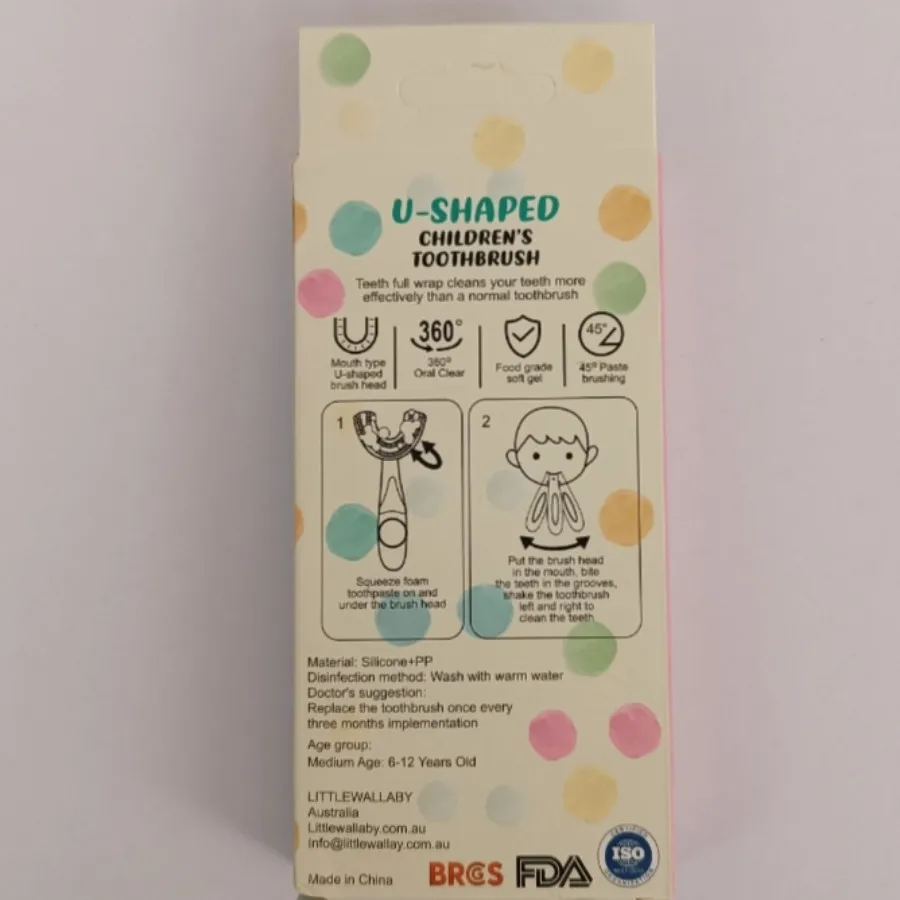 مسواک سلیکونی چرخشی