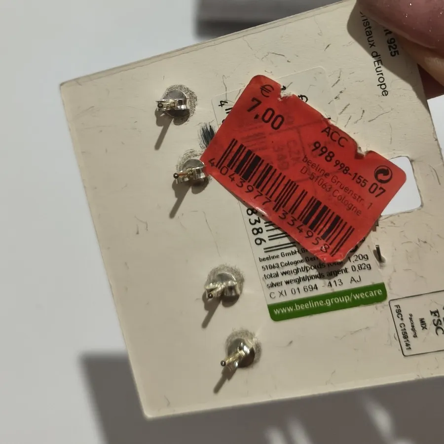 گوشواره نقره