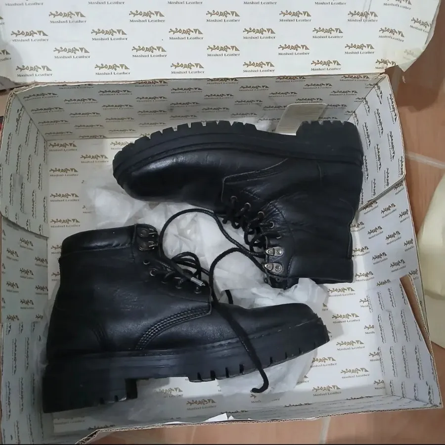 نیم بوت چرم مشهد