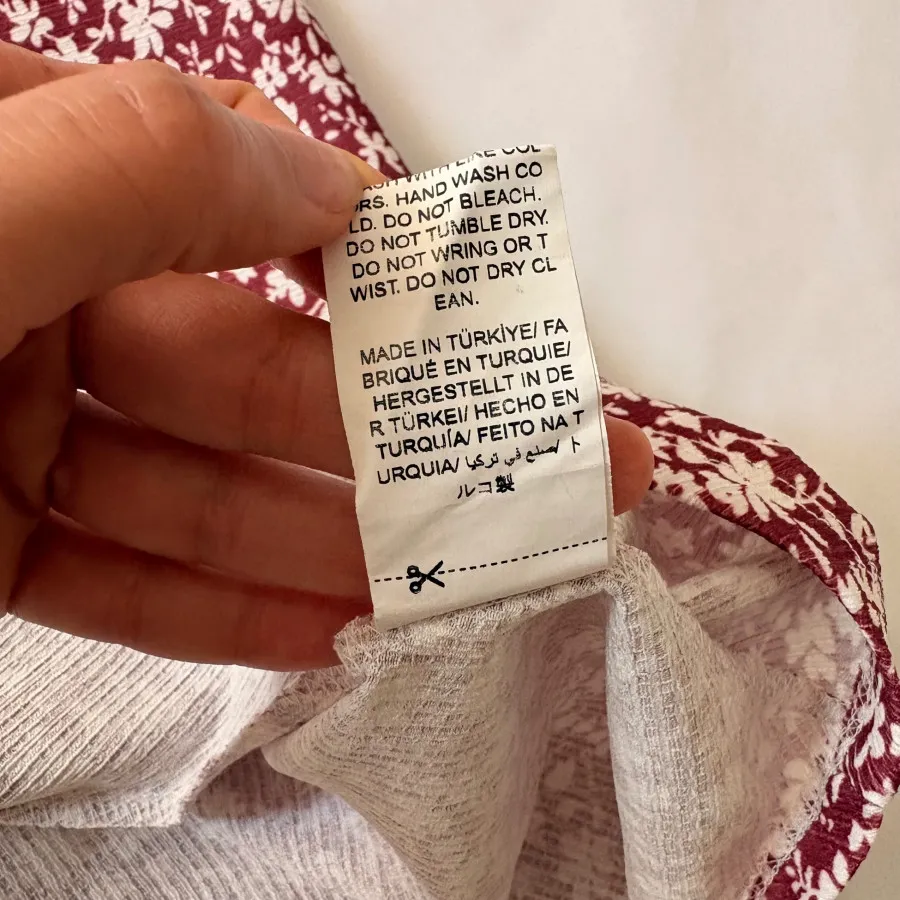 پیراهن گل گلی