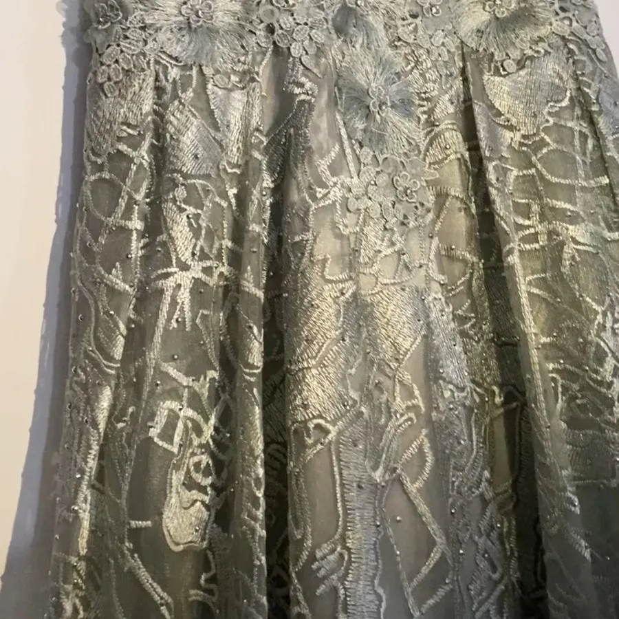 پیراهن مجلسی تمام سنگ