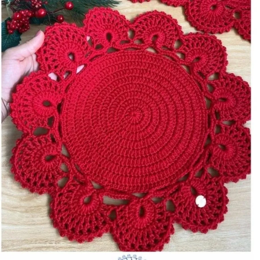 رومیزی و رانر دستباف