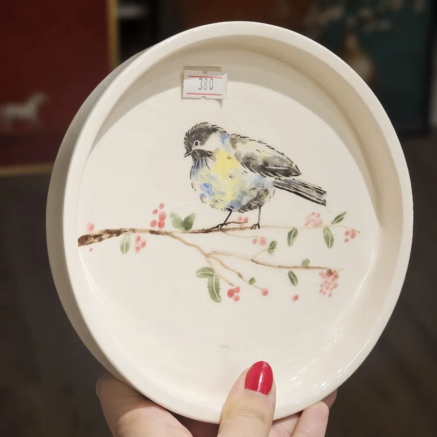 دیوارکوب سرامیکی پرنده