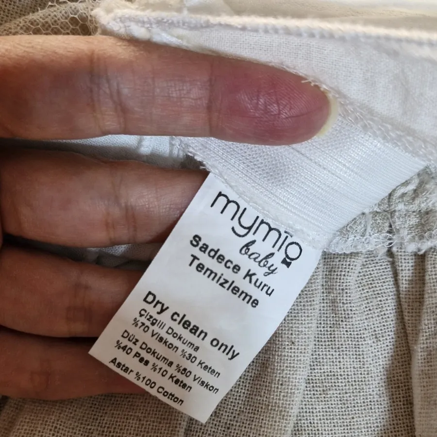 پیراهن لینن بچگانه