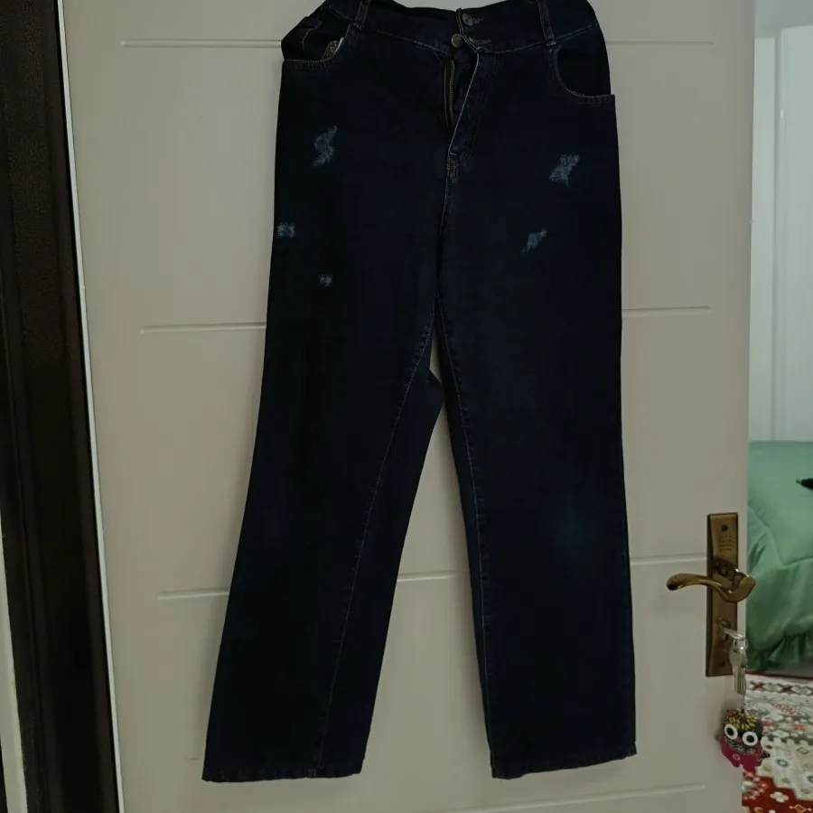 شلپار جین نیم بگ