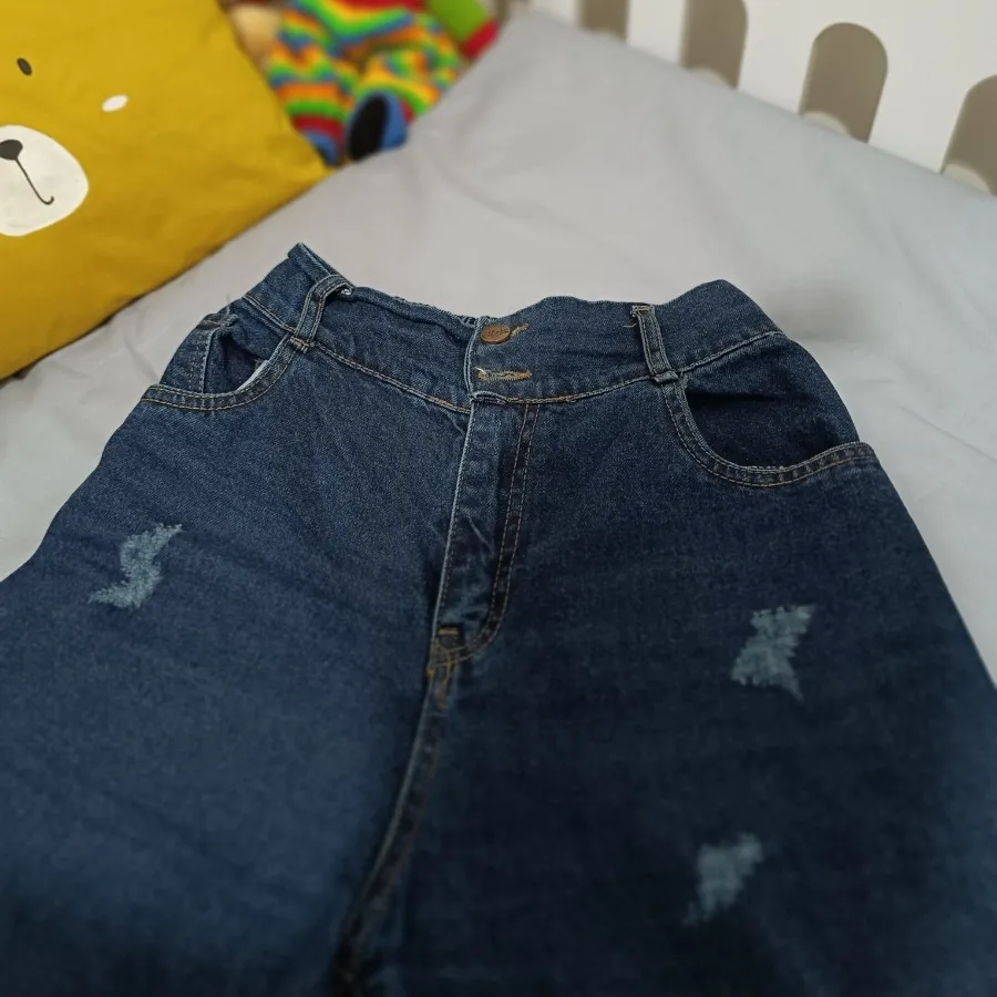 شلپار جین نیم بگ